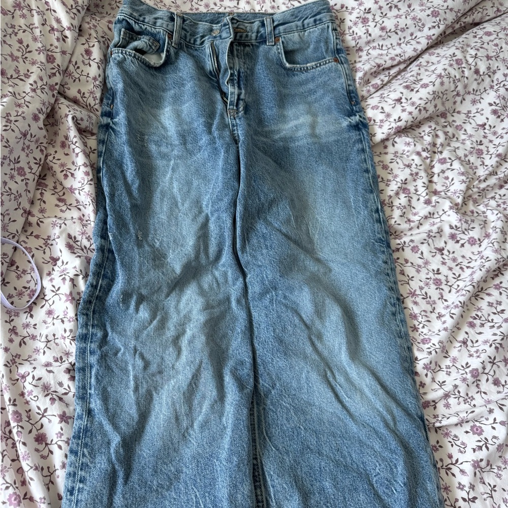 Zara Light Blue Denim Jeans